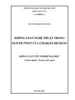 Không gian nghệ thuật trong oliver twist của charles dickens 