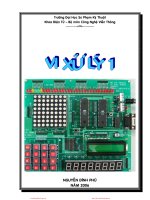 Vi Xử Lý 1  Nguyễn Đình Phú