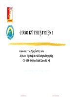 Slide.Cơ Sở Kỹ Thuật Điện 1