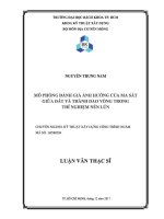 Mô phỏng đánh giá ảnh hưởng của ma sát giữa đất và thành dao vòng trong thí nghiệm nén lún
