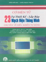 Tự Thiết Kế, Lắp Ráp 23 Mạch Điện Thông Minh Chuyên Về Điều Khiển Tự Động