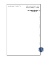 Nghiên cứu hóa học và hoạt tính sinh học của một số hợp chất từ nấm biển phân lập tại miền trung việt nam 