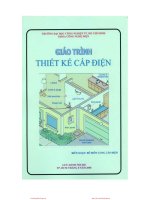 Giáo Trình Thiết Kế Cấp Điện