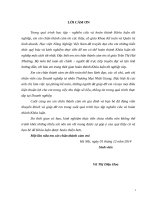 Kế toán bán hàng và xác định kết quả kinh doanh tại doanh nghiệp tư nhân thương mại nhất giang 