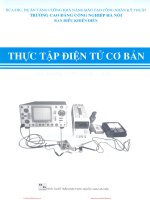 Thực Tập Điện Tử Cơ Bản