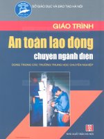 Giáo Trình An Toàn Lao Động Chuyên Ngành Điện
