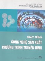 Giáo Trình Công Nghệ Sản Xuất Chương Trình Truyền Hình