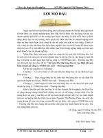 Báo cáo thực tập tốt nghiệp Kế toán tiêu thụ hàng hóa và xác định kết quả kinh doanh