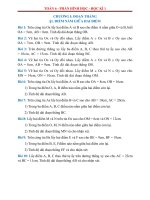 TOÁN 6   CHUYÊN đề 2   điểm nẳm GIỮA HAI điểm   TRUNG điểm của đoạn THẲNG