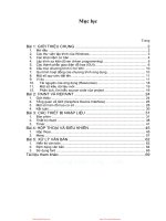 bài giảng lập trình C trong window