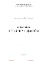 Giáo Trình Xử Lý Tín Hiệu Số 2