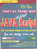 Tự học thiết kế web bằng JavaScript