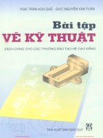Bài Tập Vẽ Kỹ Thuật