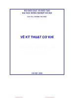 Vẽ kỹ thuật Cơ Khí Hà Nội