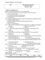 20 đề kiểm tra học kì 1 môn địa lí lớp 9   có đáp án 