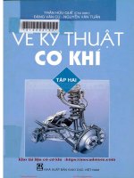 Vẽ kỹ thuật Cơ Khí Tập 2