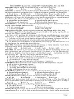 01 đề thi thử THPT QG môn sinh   trường THPT chuyên hưng yên   lần 1 năm 2020