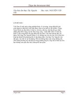 đề tài nghiên cứu văn hoá ẩm thực Tây Nguyên