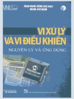 Vi xử lý và vi điều khiển   nguyên lý và ứng dụng 