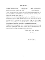 Thiết kế cải tạo hệ thống xử lý nước thải công ty bia   rượu   nước giải khát hà nội (HABECO) 