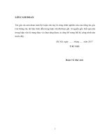 Ứng dụng đấu thầu qua mạng trong các dự án giao thông ở việt nam, áp dụng cho dự án đường hồ chí minh đoạn năm căn   đất mũi 