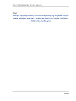 Đánh giá hiệu quả giao thông và an toàn trong trường hợp chuyển đổi nút giao đèn tín hiệu thành vòng xoay – Trường hợp nghiên cứu Nút giao Tân Phong, TP. Biên Hòa, tỉnh Đồng Nai