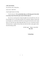 Đề xuất giải pháp nâng cao chất lượng quản lý dự án đầu tư xây dựng công trình tại ban quản lý dự án đê điều nghệ an 