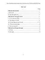 Một số biện pháp giáo dục kĩ năng tự bảo vệ bản thân cho trẻ 4 5 tuổi tại trường MN ea tung