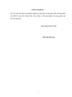 Giải pháp nâng cao công tác quản lý chi phí thi công các gói thầu xây lắp tại công ty cổ phần xây dựng và thương mại hà mỹ hưng 