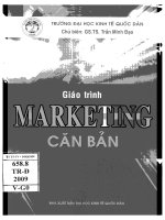 Giáo trình marketing căn bản 