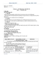 9 giáo án đại số 9 Theo định hướng phát triễn năng lực