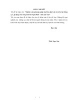 Nghiên cứu phương pháp tính ổn định cho kè trên hệ thống cọc, áp dụng cho công trình kè ngòi đum   tỉnh lào cai 