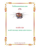 tuyen tap 50 de thi hoc sinh gioi lop 6