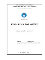Khóa luận tốt nghiệp Kế toán - Kiểm toán: Hoàn thiện công tác kế toán doanh thu, chi phí và xác định kết quả kinh doanh tại Công ty Cổ phần Hải Ngọc
