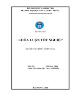 Khóa luận tốt nghiệp Tài chính - Ngân hàng: Giải pháp nâng cao hiệu quả sử dụng vốn kinh doanh tại Công ty TNHH phát triển công nghệ và truyền thông Hoàng Tuấn