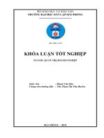 Khóa luận tốt nghiệp Quản trị doanh nghiệp: Đánh giá công tác quản trị nhân sự tại Công ty TNHH thương mại Duy Tùng