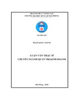 Luận văn Thạc sĩ Quản trị kinh doanh: Một số biện pháp nâng cao hiệu quả sử dụng vốn tại Công ty cổ phần Đầu tư thương mại DG