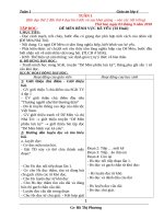 Giáo án Tuan 1 lớp 4 CKTKN