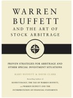 Warren buffett and the art of stock arbitrage 