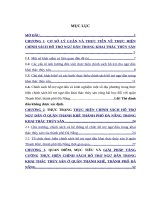 Luận văn thạc sĩ thực hiện chính sách hỗ trợ ngư dân quận thanh khê, thành phố đà nẵng trong khai thác thủy sản 