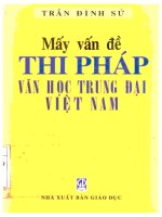 Mấy vấn đề thi pháp văn học trung đại việt nam 