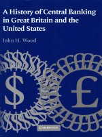 A history of central banking in great britain and the united states 