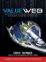 ValueWeb how fintech firms are using bitcoin blockchain and mobile technologies to create the internet of value 