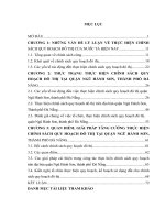 Luận văn thạc sĩ thực hiện chính sách quy hoạch đô thị trên địa bàn quận ngũ hành sơn, thành phố đà nẵng 