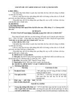 TRẢI NGHIỆM SÁNG tạo môn SINH CHUYÊN đề sức KHỎE SINH sản TUỔI vị THÀNH NIÊN