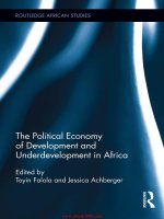 The political economy of development and underdevelopment in africa 