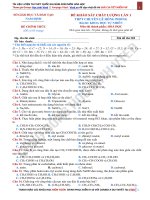  cộng đồng HS vted   đề thi  lời giải KSCL chuyên lê hồng phong nam định  lần 1  2020 