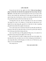 Luận văn thạc sĩ kiểm sát hoạt động tư pháp của viện kiểm sát nhân dân theo pháp luật việt nam từ thực tiễn tỉnh đắk lắk 