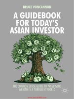 A guidebook for todays asian investor 
