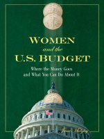 Women and the US budget where the money goes and what you can do about it 